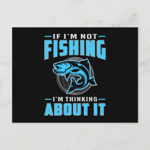 Visser Vist Liefde Gevist staaf Fish Funny Gift Briefkaart