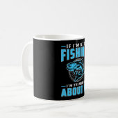 Visser Vist Liefde Gevist staaf Fish Funny Gift Koffiemok (Voorkant links)