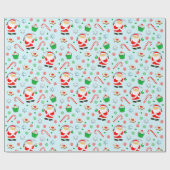 Visser Vist vakantiegeschenk inpakpapier (Vlak)