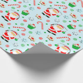 Visser Vist vakantiegeschenk inpakpapier (Hoek)