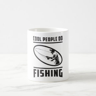 Visser Vist Vis Vist staaf Grappig cadeau idee Koffiemok
