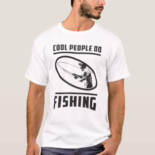 Visser Vist Vis Vist staaf Grappig cadeau idee T-shirt