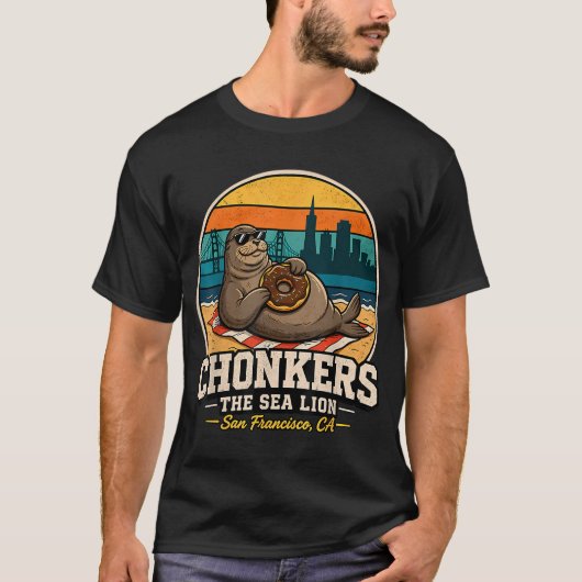Visser vriend teal groen t-shirt (Voorkant)