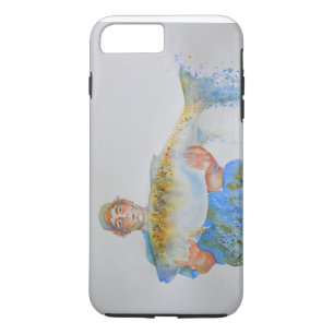 Visser waterverf schilderij visgeschenk voor hem Case-Mate iPhone case