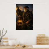 Visser woonkamer muurkunst poster (Keuken)