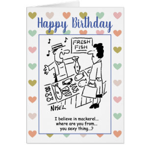 Visser zingt voor een klant. Hot Chocolate Song