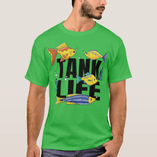 Visserij Aquarium Houder van de Visserij Saltwater T-shirt