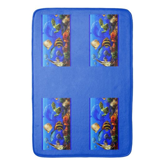 Visserij Badmat (Voorkant Verticaal)