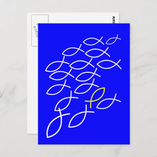 Visserij Briefkaart (Voorkant / Achterkant)