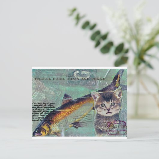 Visserij Briefkaart (Staand voorkant)