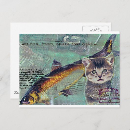 Visserij Briefkaart (Voorkant / Achterkant)