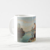 Visserij (buiten Gevist) (Hoek) (rivier) Koffiemok (Voorkant links)