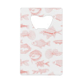 Visserij Creditkaart Flessenopener (Voorkant)