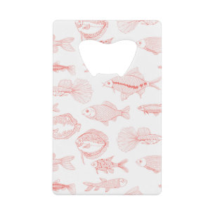 Visserij Creditkaart Flessenopener