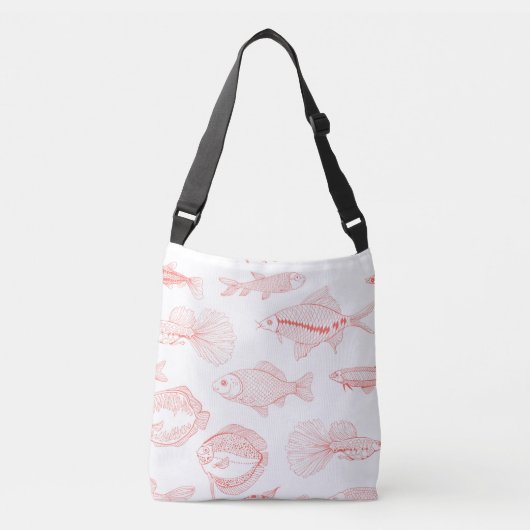 Visserij Crossbody Tas (Voorkant)