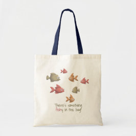 VISSERIJ, DECORATIEF VISSEN OP KUSTGEBIED TOTE BAG