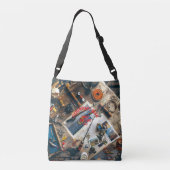 Visserij dek crossbody tas (Achterkant)