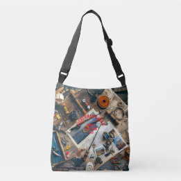Visserij dek crossbody tas