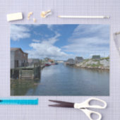 Visserij dorp Peggy's Cove Tissue Paper Tissuepapier (Craft)