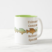 Visserij en campus, mok met pensioen (Voorkant rechts)