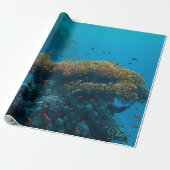  visserij en riffen cadeaupapier (Uitgerold)