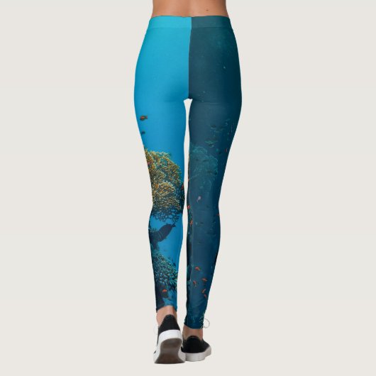  visserij en riffen leggings (Achterkant)