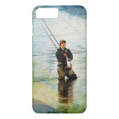 Visserij en weg Vist ontwerp buiten Case-Mate iPhone Case (Achterkant)