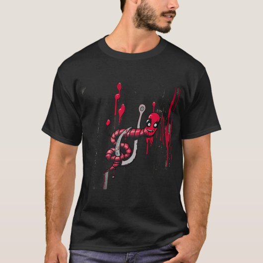 Visserij horror t-shirt (Voorkant)
