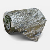 Visserij in het Stropdas Rushing River (Opgerold)