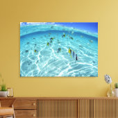 Visserij in het zee 2 canvas afdruk (Insitu (Woonkamer))