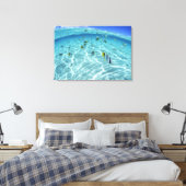 Visserij in het zee 2 canvas afdruk (Insitu (Slaapkamer))