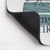 visserij is mijn pensioenplan  muismat (Hoek)