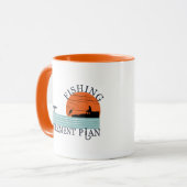 visserij is mijn pensioenregeling mok (Voorkant links)