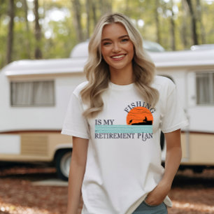 visserij is mijn pensioenregeling t-shirt