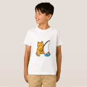 Visserij Kat - T-Shirt (Voorkant volledig)