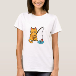 Visserij Kat - T-Shirt