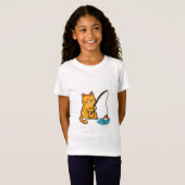 Visserij Kat - T-Shirt (Voorkant volledig)