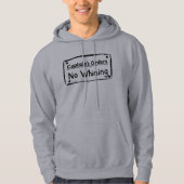 Visserij met de orders van de kapitein hoodie (Voorkant)