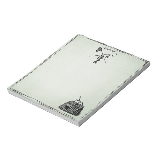 visserij notitieblok (Linkerzijde)