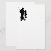 Visserij ontwerp briefpapier (Voorkant / Achterkant)