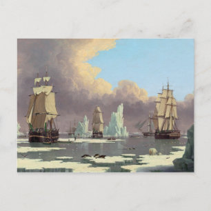 Visserij op de Noordelijke walvissoort: "Swan" en Briefkaart