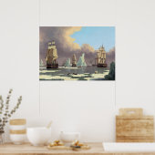 Visserij op de Noordelijke walvissoort: "Swan" en  Poster (Keuken)