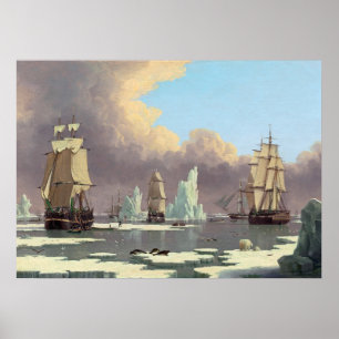 Visserij op de Noordelijke walvissoort: "Swan" en  Poster