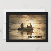 Visserij op kanoevers van het meer van het primair kaart (Voorkant)