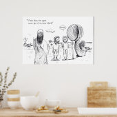 visserij op mannen poster (Keuken)