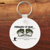 VISSERIJ OP MANNEN SLEUTELHANGER (Voorkant)