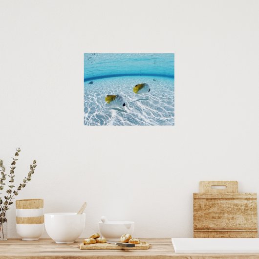 Visserij op Zee Poster (Keuken)