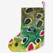 VISSERIJ Rijnboogforel VISSEN Kleine Kerstsok (Achterkant)