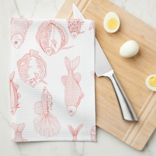 Visserij Theedoek (Quarter Fold)