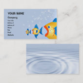 Visserij Visitekaartje (Voorkant / Achterkant)